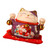 Lucky Cat Coin Bank 4.5in Exquisite Cute Bring Luck Good Wish Ceramic Fortune Cat Saving Pot Desk Decoration Purple