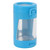 Glow Storage Jar with Grinder LED Waterproof Transparent Glass Seal Jar with 55mm Grinder for Outdoor Blue