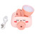 LED Folding Desk Lamp Cartoon Animal Multifunction Table Lamp Pen Holder Pencil Sharpener for Home OfficePink
