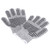 2Pcs Cut Resistant Gloves HPPE Silicone Safety Cutting Kitchen Work Gloves for Gardening