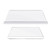 Acrylic Chopping Board Transparent Non-Slip Cutting Board with Lip for Cutting Sandwich Fruit and Vegetable Bread