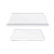 Acrylic Chopping Board Transparent Non-Slip Cutting Board with Lip for Cutting Sandwich Fruit and Vegetable Bread