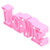 LOVE Lamp 10LED Night Light for Proposal Confession Wedding Anniversary Party Warm WhitePink
