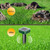 Ultrasonic Solar Mole Snake Mouse Pest Rodent Repeller Outdoor Garden Yard Anti Mosquito Snake Bird