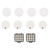 Vacuum Cleaner Filter Set Replacement Filter Part for AZ2000 Vacuum Cleaner 2 Filters 4 Filter Cotton Sets