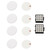 Vacuum Cleaner Filter Set Replacement Filter Part for AZ2000 Vacuum Cleaner 2 Filters 4 Filter Cotton Sets