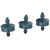 100PCS/Bag 8L Pressure Compensating Drippers Micro Drip Irrigation System Watering Sprinkler