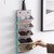 Sunglasses Organizer with 3/5 Slots Foldable Travel PU Leather Eyeglasses Case Portable Glasses Storage Box for Multiple Pairs