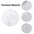 Christmas Tree Plush Skirt Holiday Tree Ornaments Round Snow White Xmas Tree Skirt Mat Base Cover for Merry Christmas Decor New Year Party Holiday Home Decorations 35Inch/90CM