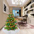 Christmas Tree Plush Skirt Holiday Tree Ornaments Round Snow White Xmas Tree Skirt Mat Base Cover for Merry Christmas Decor New Year Party Holiday Home Decorations 35Inch/90CM