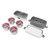 Electric Lunch Box Multifunction Double Layer Stainless Steel Liner Portable Food Heating Box for Home Office Travel US Plug