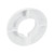 Snack Bowl Silicone Round 4 Compartment Reusable Snack Ring for 40 Oz Cup Watching Movies Playing Games Reading Books White