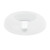 Snack Bowl Silicone Round 4 Compartment Reusable Snack Ring for 40 Oz Cup Watching Movies Playing Games Reading Books White