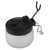 Airbrush Cleaning Pot Holder Paint Jar Bottle Clean Needle Nozzle Brush Set