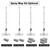 Spray Mop for Floor Cleaning Water Spray Flat Mop Household Tile Floor Mop  with Sprayer 3 Mop Pads for Home Kitchen Wood Ceramic Floor