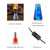 LED Lava Lamp Multi Color Liquid Motion Lava Wax Night Light  Cone Wax Lamp Home Holiday Gifts