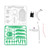 Solar Powered Robot Toys 6 in 1 Educational Assembling Mini Fan Car Model Toy for Experiment