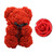 Rose Teddy Bear 10 Inches Tall Flower Bear Perfect for Anniversary Birthday Party Festivals Rose Bear(Gift Box Not Included)