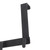 Over The Door Hooks Over The Door Hanger Space Aluminum Towel Rack Hooks for Hanging Coat Bag Robe 6 Hooks Black