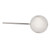 Ball Shape Wine Shower Aerator 304 Stainless Steel Exquisite Polishing Silver Innovative Wine Shower Aerator for Home Bar