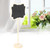 10 Sets Plant Label Tag Sign Small Blackboard Message Board Garden Plants DecorationFlower Shape