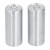 2pcs Spice Jar Stainless Steel Seasoning Bottle Salt and Pepper Shaker Kitchen ToolStainless Steel Color