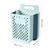 Wall Mounted Organizer Basket Portable Laundry Basket for Bathroom Dirty Organizer Basket Space Saving Household Supplies