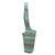 Yoga Mat Bag Oxford Cloth Large Capacity Foldable Multipurpose Lightweight Portable Yoga Mat Storage Bag Green Stripes
