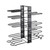 Multi Layer Pot Shelf Thicken Iron Art Pot Holder for Cutting Board Chopping Board  Pot Cover 8 Layers