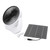 Solar Panel Fan Kit 7W 5V Portable Solar USB Fan for Greenhouses Pet Houses Indoor Outdoor