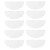 10PCS Disposable Fiber Mopping Pads Mop Cloth Replacement Fit for T9AIVI AIVI+ Robot Vacuum Cleaner