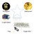 317LEDs Waterfall Lights 8 Modes Tree Light Pentagram Christmas Tree Decorative Waterfall Lights Fairy String Lights for Wedding Party Yard Garden Patio