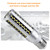 Corn Light Bulb E27 Base LED Corn Lamp 110V~277V Corn LED  Light Bulb for Indoor Outdoor