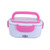 Electric Lunch Box Food Heater Portable Food Warmer for Home Kitchen Pink