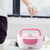 Electric Lunch Box Food Heater Portable Food Warmer for Home Kitchen Pink