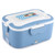 1.5L Portable 12V/24V Car Electric Heating Lunch Box Bento Food Warmer Container (Blue 24V)