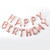 10pcs 16" Happy Birthday Letter Aluminum Foil Balloons Party Wedding Decor (Champagne Gold)
