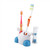 Toothbrush Holder Children Tooth Brushing Hourglass 3 Minutes Countdown Timer(Blue)