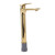 G1/2 Single Handle Bathroom Sink Faucet Brushed Gold Elegant Modern Design Anti Rust Finish