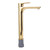 G1/2 Single Handle Bathroom Sink Faucet Brushed Gold Elegant Modern Design Anti Rust Finish