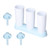 2Pcs 3 Grids Ice Cream Mold DIY Dessert Ice Cube Maker Mold for Summer Kitchen Home