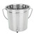 Enema Bucket Kit Stainless Steel Reusable Home Colon Cleansing Bucket for Health Care Tool 1.3L