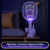 Electric Swatter with Stand Household Swatter Racket Lamp for Indoor Outdoor Use