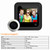 2.4 Inch Video Doorbell 145 Degree Peephole Viewer Video Eye Door Bell Smart Home Outdoor Camera Monitor Visual Doorbell