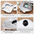 Mini Alcohol Stove Burner Stainless Steel Adjustable Firepower Windproof Drawer Style Burner for Barbecue Hotpot Outdoors Cooking