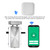 WiFi Smart Home Door Lock Kit Tuya / SmartLife Remote Control Keyless Entry Electronic Lock Smart Wireless Anti-theft Deadbolt Access Control System for Home Hotel Apartment