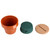 Novelty Potted Cactus Cup Mat Pad Heat Insulation Coasters Table Desktop Decoration