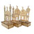 Wooden LED Lamp Ramadan Decoration Portable Eid Ramadan LED Night Light Table Ornament Ideal for Eid Ramadan Decoration