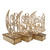 Wooden LED Lamp Ramadan Decoration Portable Eid Ramadan LED Night Light Table Ornament Ideal for Eid Ramadan Decoration