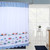 Cute Cartoon Pattern Polyester Shower Curtain Waterproof Mildew Proof Bath Curtain Accessory(180x180cm )